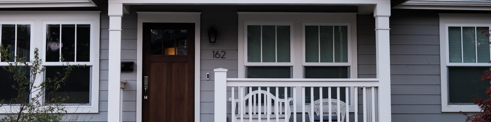 Front porch and entrance of home - Vancouver residential mortgages featured image